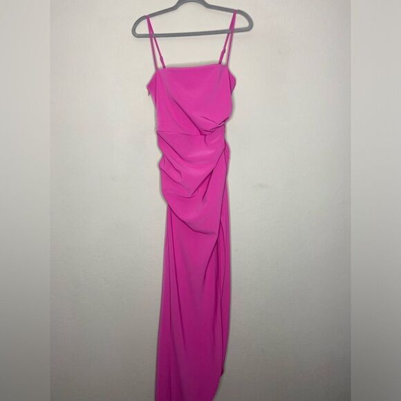 Lovers And Friends Sabrina Maxi Pink Dress Gown Size - Picture 8 of 10